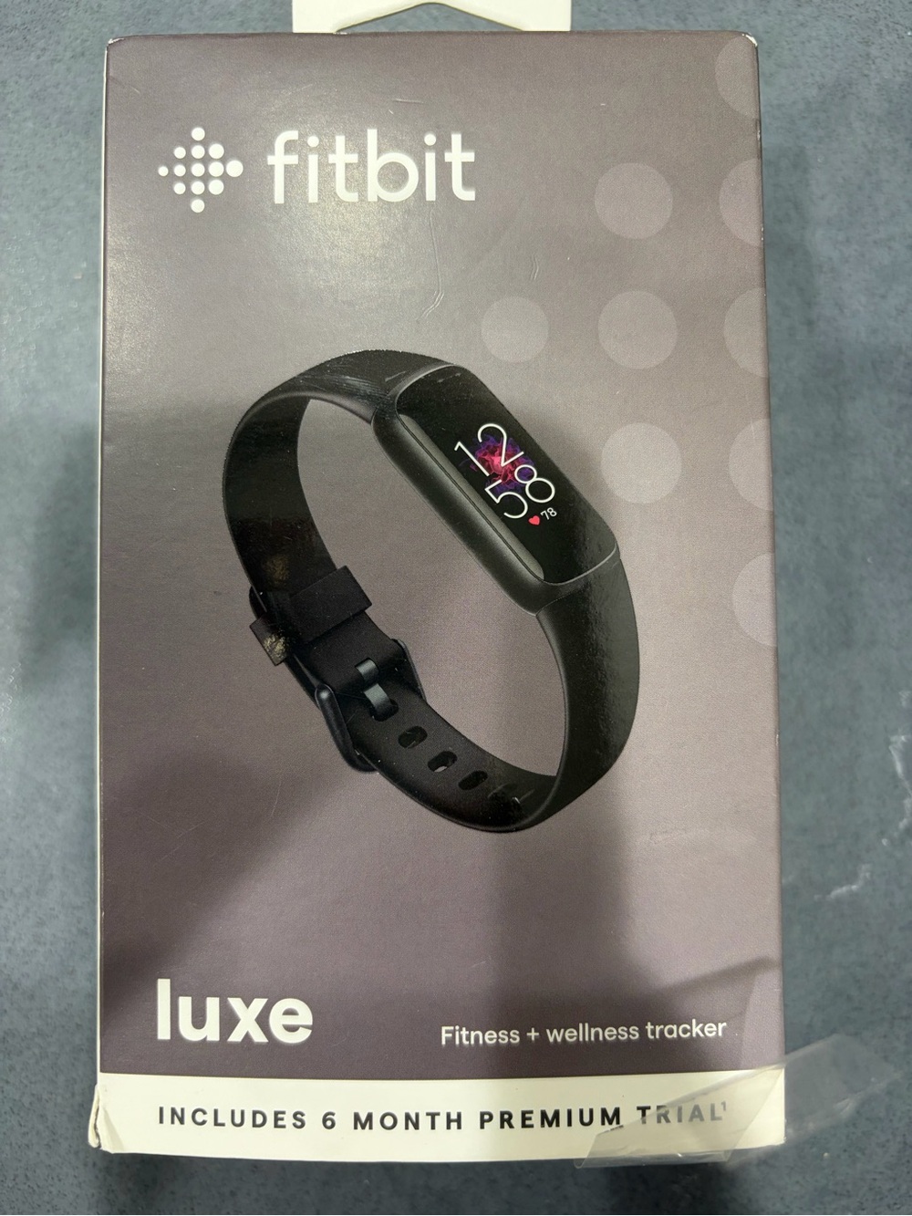 fitbit Luxe Fitness & Wellness Tracker - Black